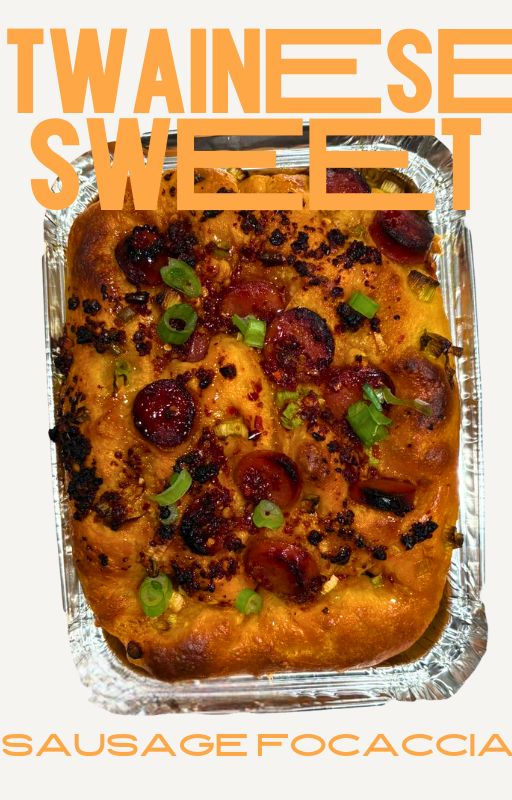 Thai Red Curry Focaccia made with HotBuzz Hot Honey and Rippah Chili Oil