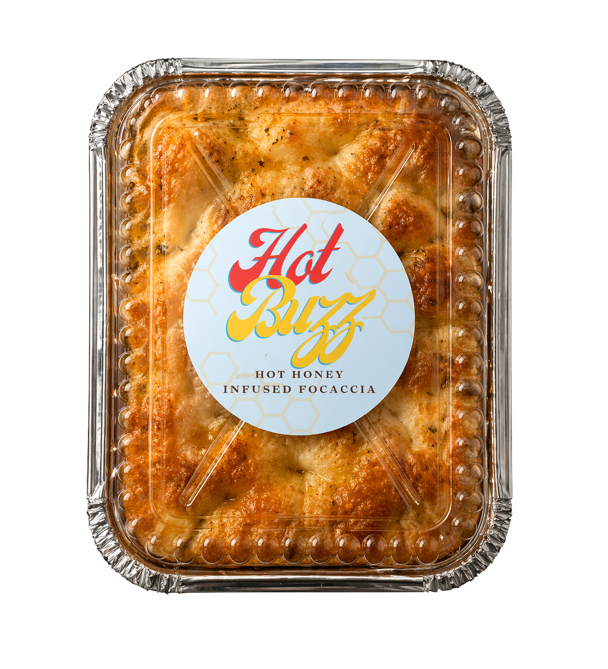 Hot Honey Infused Focaccia